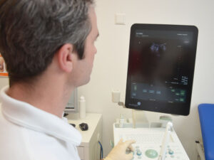 Dr. Kemper am Ultraschall